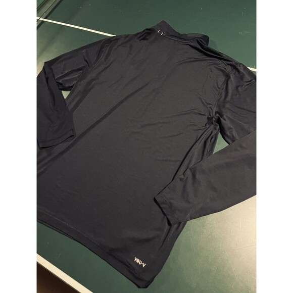 Puma TPC San Antonio Texas Golf Course Resort Club 1/4 Zip LS Shirt LARGE Navy - Picture 7 of 8